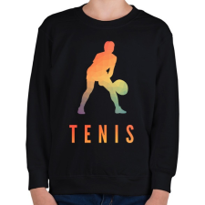 PRINTFASHION TENIS - Gyerek pulóver - Fekete gyerek pulóver, kardigán