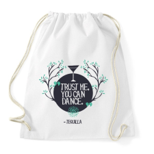 PRINTFASHION Tequia - tudsz táncolni - Sportzsák, Tornazsák - Fehér tornazsák