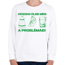 PRINTFASHION TEQUILA - Gyerek pulóver - Fehér gyerek pulóver, kardigán