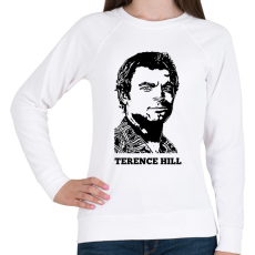 PRINTFASHION terence hill - Női pulóver - Fehér