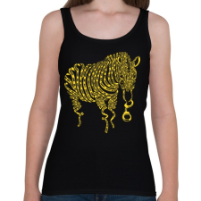 PRINTFASHION Természetkárosítás - Női atléta - Fekete női trikó