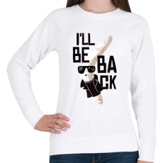 PRINTFASHION Terminátor bumeráng - Női pulóver - Fehér