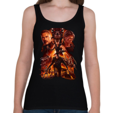 PRINTFASHION Terminator: Sötét végzet - Női atléta - Fekete