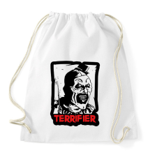 PRINTFASHION Terrifier bohóc - Sportzsák, Tornazsák - Fehér tornazsák