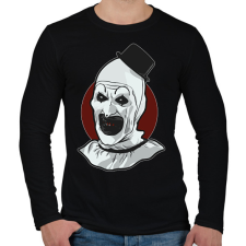 PRINTFASHION Terrifier - Férfi hosszú ujjú póló - Fekete férfi póló