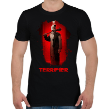 PRINTFASHION Terrifier gyilkol - Férfi póló - Fekete férfi póló