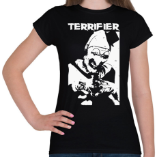 PRINTFASHION Terrifier - Női póló - Fekete