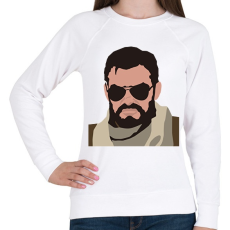 PRINTFASHION Terror - Női pulóver - Fehér