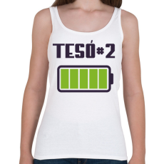 PRINTFASHION Tesó #2 - Női atléta - Fehér