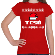 PRINTFASHION TESÓ - Női póló - Piros női póló