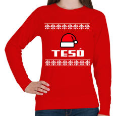 PRINTFASHION TESÓ - Női pulóver - Piros