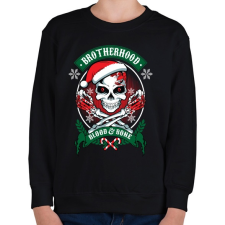 PRINTFASHION Testvériség - Gyerek pulóver - Fekete gyerek pulóver, kardigán