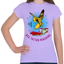 PRINTFASHION Tetováló gép - Női póló - Viola női póló