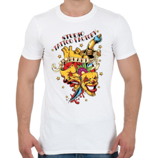 PRINTFASHION Tetováló gyár - Férfi póló - Fehér