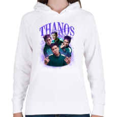 PRINTFASHION Thanos - Squid Game 2 - Női kapucnis pulóver - Fehér