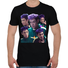 PRINTFASHION Thanos Squid Game - Férfi póló - Fekete