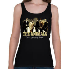 PRINTFASHION the animals band - Női atléta - Fekete női trikó