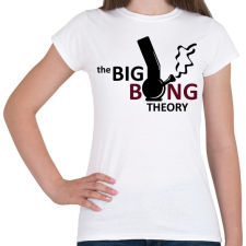 PRINTFASHION The big bong theory - Női póló - Fehér női póló