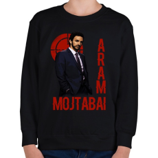 PRINTFASHION the blacklist-aram - Gyerek pulóver - Fekete