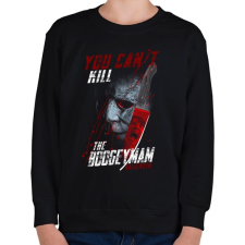 PRINTFASHION The boogeyman - Gyerek pulóver - Fekete gyerek pulóver, kardigán