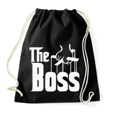 PRINTFASHION The Boss - Sportzsák, Tornazsák - Fekete tornazsák
