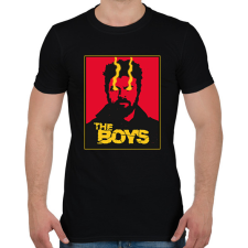 PRINTFASHION The boys - Butcher - Férfi póló - Fekete férfi póló