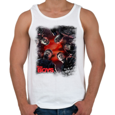 PRINTFASHION The Boys - Férfi atléta - Fehér