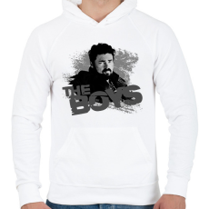 PRINTFASHION The Boys - Férfi kapucnis pulóver - Fehér