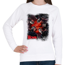 PRINTFASHION The Boys - Női pulóver - Fehér