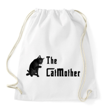 PRINTFASHION the catmother - Sportzsák, Tornazsák - Fehér tornazsák