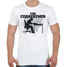 PRINTFASHION The Codefather - Férfi póló - Fehér
