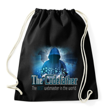 PRINTFASHION THE CODEFATHER - Sportzsák, Tornazsák - Fekete tornazsák