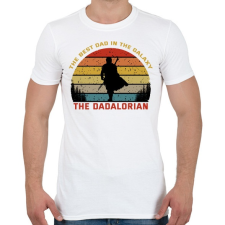 PRINTFASHION The Dadalorian - Férfi póló - Fehér férfi póló