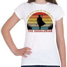 PRINTFASHION The Dadalorian - Női póló - Fehér