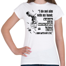 PRINTFASHION THE DARK TOWER- Gunlisher  - Női póló - Fehér női póló