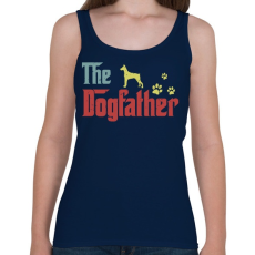 PRINTFASHION The dogfather - Női atléta - Sötétkék