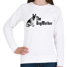 PRINTFASHION the dogmother - Női pulóver - Fehér