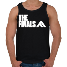 PRINTFASHION The Finals - Férfi atléta - Fekete atléta, trikó