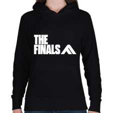 PRINTFASHION The Finals - Női kapucnis pulóver - Fekete női pulóver, kardigán
