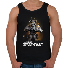 PRINTFASHION The First Descendant Ajax - Férfi atléta - Fekete