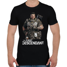 PRINTFASHION The First Descendant Esiemo  - Férfi póló - Fekete