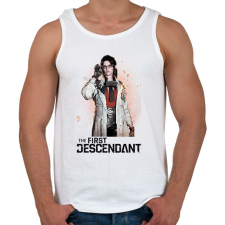 PRINTFASHION The First Descendant Gley - Férfi atléta - Fehér atléta, trikó