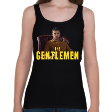 PRINTFASHION The Gentlemen - Úriemberek - Női atléta - Fekete női trikó