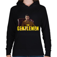 PRINTFASHION The Gentlemen - Úriemberek - Női kapucnis pulóver - Fekete női pulóver, kardigán