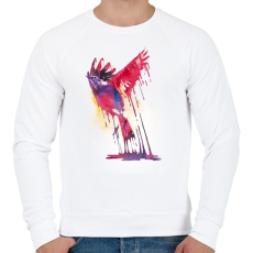 PRINTFASHION The great emerge - Férfi pulóver - Fehér