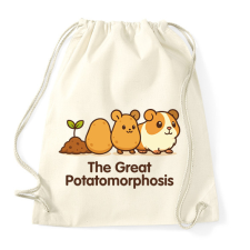 PRINTFASHION The Great Potatomorphosis - Sportzsák, Tornazsák - Natúr tornazsák