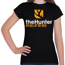 PRINTFASHION the Hunter - Call of the wild - Női póló - Fekete női póló