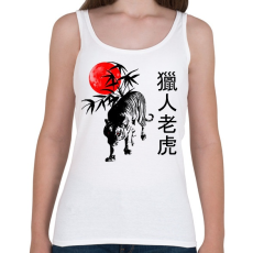 PRINTFASHION the hunting tiger - Női atléta - Fehér