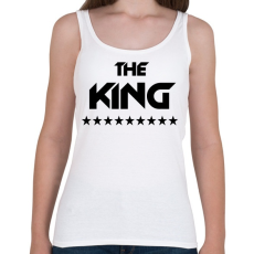 PRINTFASHION The King - Női atléta - Fehér