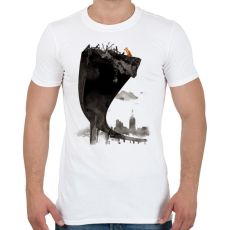 PRINTFASHION The last of us - Férfi póló - Fehér